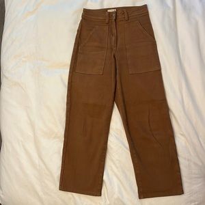 Aritzia Cropped utility pant, size 0